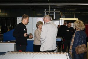 Begutachtung von Laserteilen